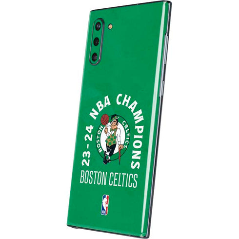 2024 NBA Champions Boston Celtics Galaxy Note 10 Skin